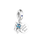 Christmas Beads for Jewelry Making Sterling Silver Pendant Bracelets Charms