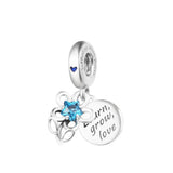 Christmas Beads for Jewelry Making Sterling Silver Pendant Bracelets Charms