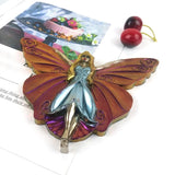 Christmas Butterfly Fairy Resin Casting Silicone Mold DIY Crafts