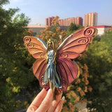 Christmas Butterfly Fairy Resin Casting Silicone Mold DIY Crafts