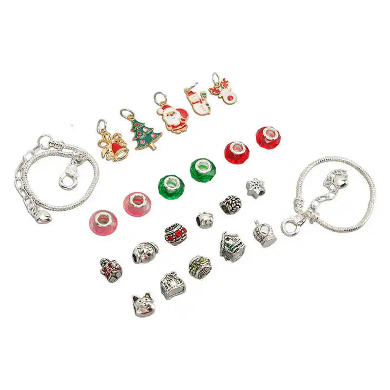 Christmas DIY Bracelet Blind Box - 22 Beads for Kids