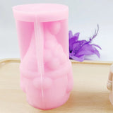 Christmas Candle Mold Star Santa Claus Silicone Mold Gnome Epoxy Resin Mold