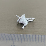 925 Silver Christmas Cap Pendant Setting for 11-12mm Pearls