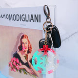 Christmas Cartoon Keychain Mould Silicone Epoxy Resin Mold