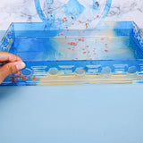 Christmas Castle Resin Mold Storage Box DIY Crafts Jewelry Holder