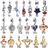 925 Silver Snowflake Charm for Bracelet Jewelry Making