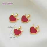 Christmas Charms, Dolphin/Heart/Bear Pendants