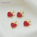 Christmas Charms, Dolphin/Heart/Bear Pendants