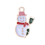 Christmas Charms Jewelry Pendant Charm Enamel Necklace Diy Bracelet Pendants