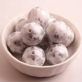 Christmas Colorful 20MM 100pcs/lot Acrylic Snowflake Beads For Kids Necklace