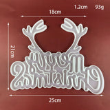 Christmas Crystal Epoxy Resin Mold - DIY Ornaments Decorative Silicone Mold