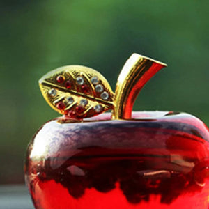 Christmas Crystal Glass Crafts Car Ornaments