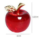 Christmas Crystal Glass Crafts Car Ornaments
