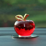 Christmas Crystal Glass Crafts Car Ornaments