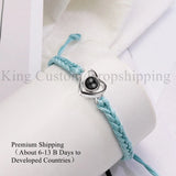 Christmas Heart Bracelet for Birthday Gift