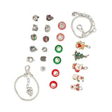 Christmas DIY Bracelet Gift Hat 22 Beads Calendar Bracelet