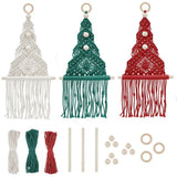 DIY Macrame Kit Christmas Tree Ornaments
