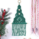 DIY Macrame Kit Christmas Tree Ornaments
