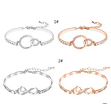 Rose Jewelry Bracelet, Christmas Gift for Women & Girls