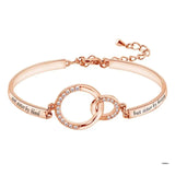 Rose Jewelry Bracelet, Christmas Gift for Women & Girls