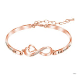 Rose Jewelry Bracelet, Christmas Gift for Women & Girls