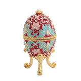 Enamel Pink Bowknot Jewelry Storage Box - Christmas Gift