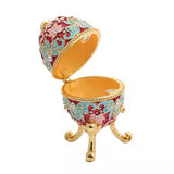 Enamel Pink Bowknot Jewelry Storage Box - Christmas Gift