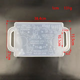 Christmas Decoration Tray Crystal Epoxy Resin Mold Silicone Mold