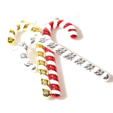 Christmas Candy Train & Crutch Tree Pendant Navidad Gift Decor