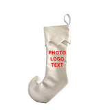Christmas Candy Bags Clown Shoes Sublimation Christmas Socks