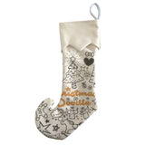 Christmas Candy Bags Clown Shoes Sublimation Christmas Socks