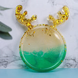 Epoxy Resin Mold for Christmas Deer/Cat Tray DIY Crafts