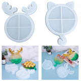 Christmas Deer/Cat Tray Epoxy Resin Mold Silicone Mould