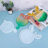 Christmas Deer/Cat Tray Epoxy Resin Mold DIY Crafts Jewelry Holder AG16