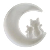 Christmas Deer Moon Cat Silicone Resin Casting Mold Jewelry DIY Craft Tool