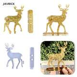Christmas Deer Resin Silicone Mold for Home Decoration