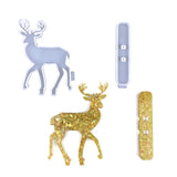 Christmas Deer Silicone Mold with Holder for DIY Table Decor