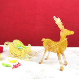 Christmas Deer with Santa?s Sleigh Mold Set - Home Decor Car Storage Box Mold
