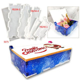 Christmas Domino Silicone Storage Box Mold DIY Large Square Jewelry Storage Box
