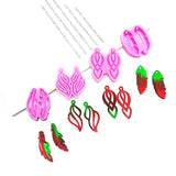 Christmas Earrings Pendant Silicone Mold Home Decoration