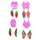 Christmas Earrings Pendant Silicone Mold Home Decoration