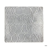 Christmas Earrings Silicone Mold with Split Rings for DIY Jewelry Making