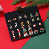 Christmas Earrings for Women - Stud Earrings Set