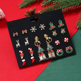 Christmas Earrings for Women - Stud Earrings Set