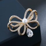 Christmas Fine 14k Yellow Party Brooch