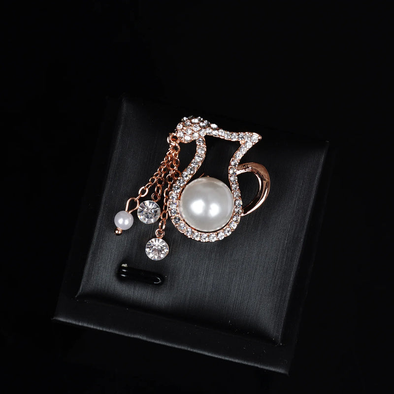 925 Silver Christmas Party Brooch Jewelry