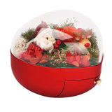 Christmas Flower Necklace Box - Acrylic Cover