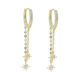 Fine Silver Jewelry Rose Silver 925 Sterling Silver Drop Earring