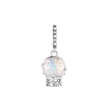 Snow Globe Angel Dangle Charm for 925 Silver Bracelets - DIY Jewelry Making