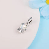 Snow Globe Angel Dangle Charm for 925 Silver Bracelets - DIY Jewelry Making